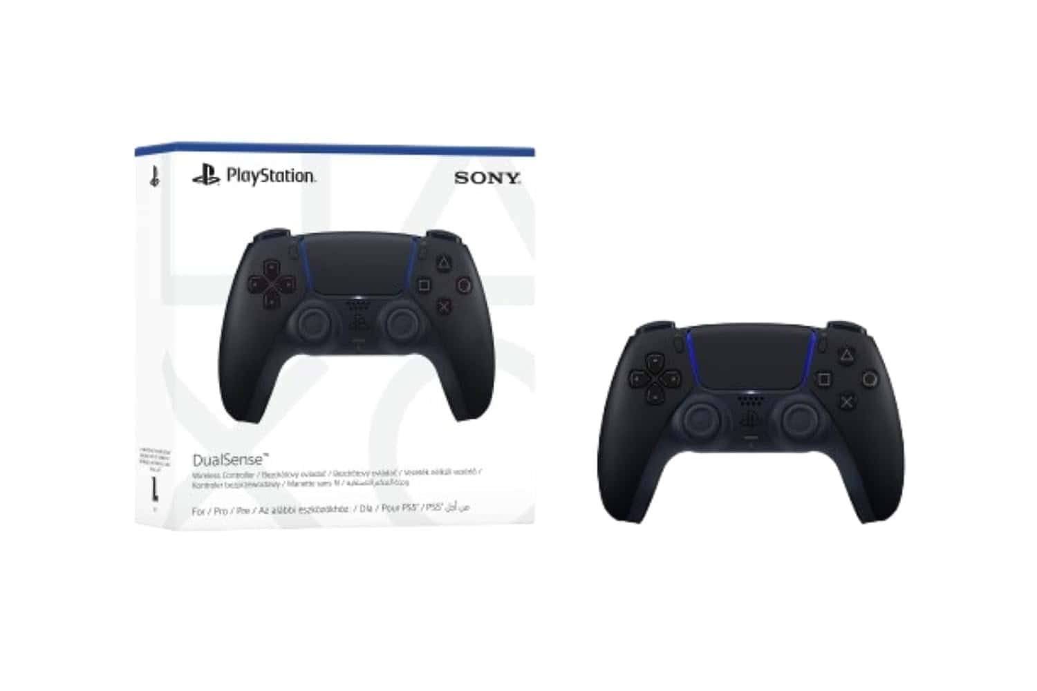 PlayStation DualSense Wireless Controller connected to Steam Deck via Bluetooth